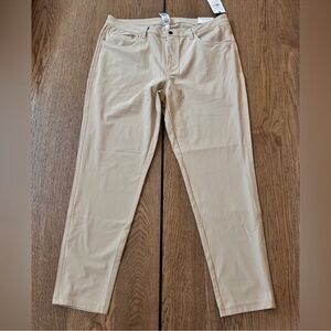 NWT. Gaiam Commuter Pant Humus Khaki Stretch Fit Men’s 34/30